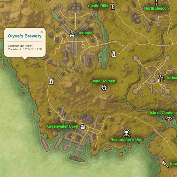 Auridon Location Witches Festival Event Area - Auridon