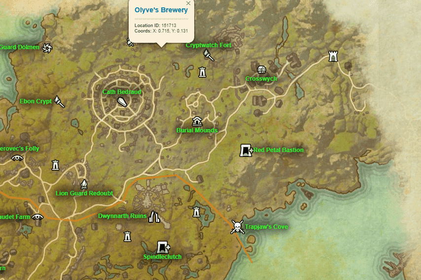 Glenumbra Location Witches Festival Event Area - Glenumbra